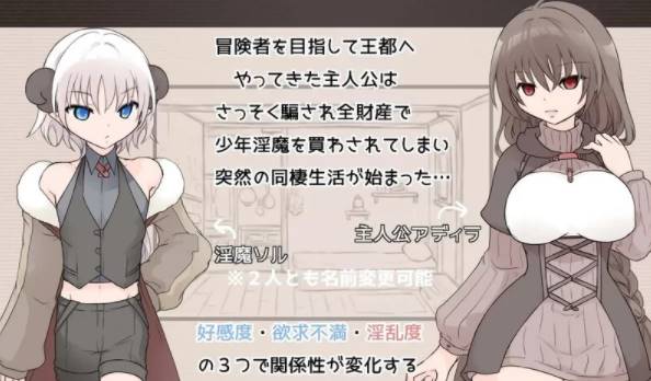 图片[2]-【养成SLG/同居睡J】淫魔生活V1.1 AI汉化+全CG [PC+338M]-歪次元