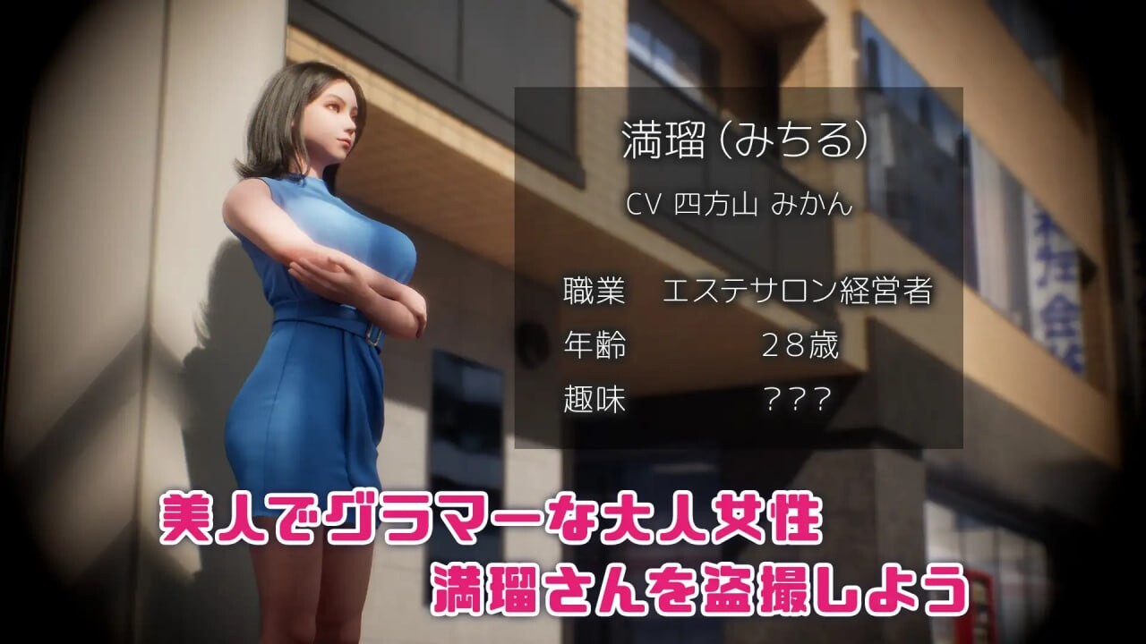 【日式3D/互动/全动态/PC】盗撮代行 -秘密拍摄- 盗撮代行 -Taking pictures secretly- 生肉版 [PC]-歪次元
