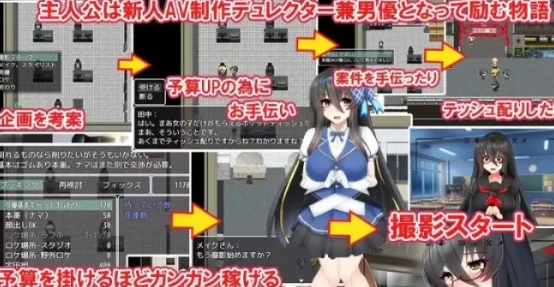 图片[2]-【RPG/汉化/PC/安卓】成人影片中的女孩 AI汉化版 [PC/安卓]-歪次元