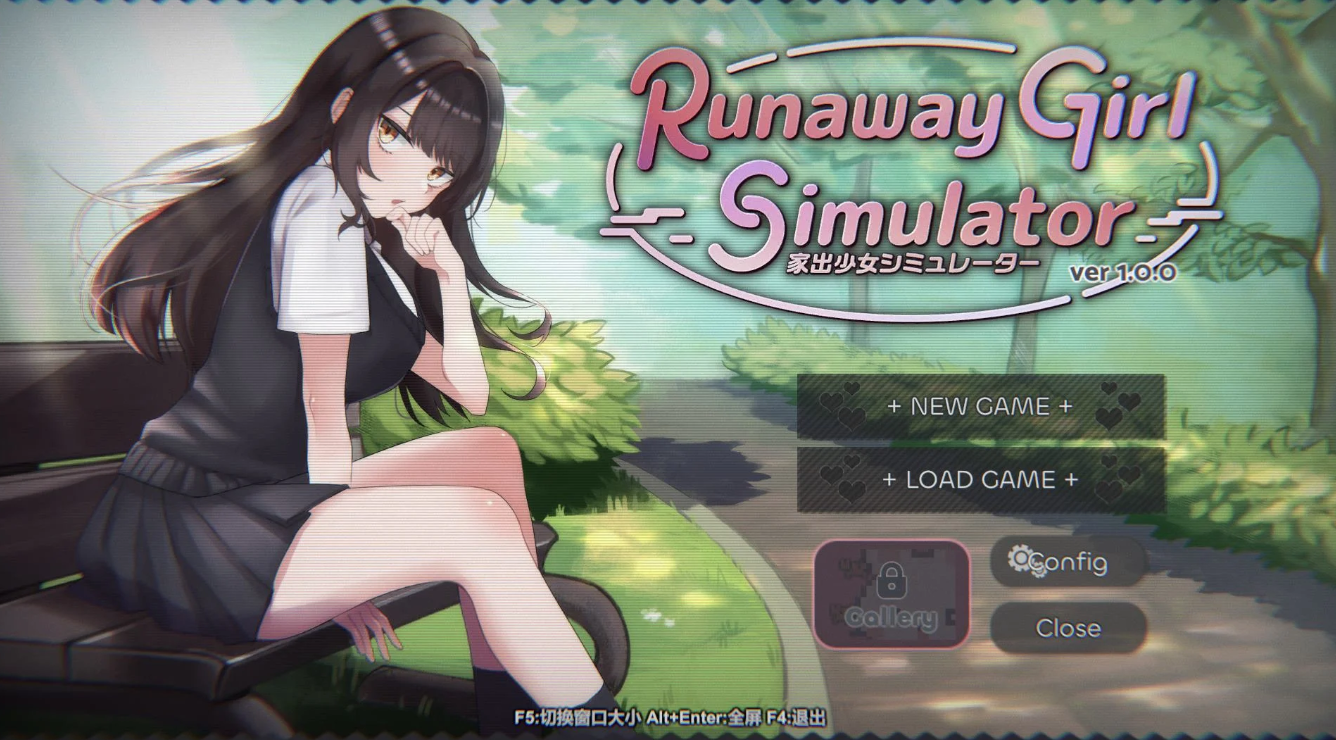 【互动SLG/3D作品/动态/PC】家出少女模拟器 Runaway Girl Simulator 官方中文版 [PC]-歪次元