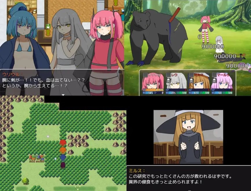 图片[2]-【日式RPG/魔物娘/雌小鬼/PC】双子与异世界探险   v25.03.10 AI汉化版 [PC]-歪次元