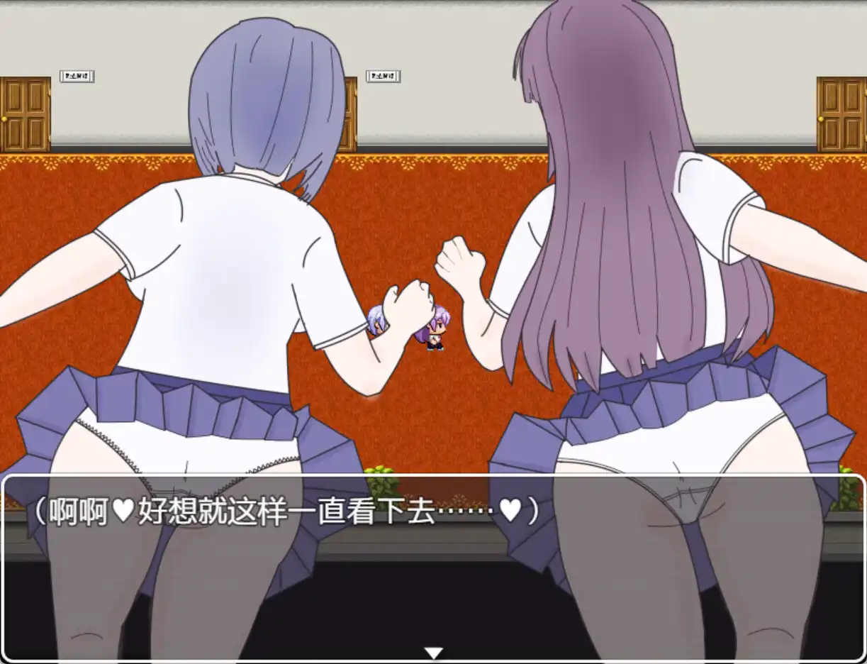 图片[2]-【爆款RPG/AI汉化/PC/安卓】我被关在一个恐怖的馆里，但这并不重要，我更想看女孩们色色的样子！1.0汉化版  [PC/安卓]-歪次元