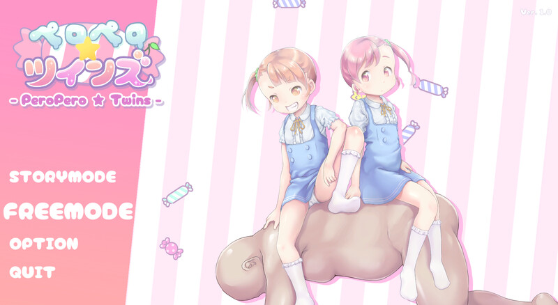 【互动SLG/抚摸触摸/Live2D动态/PC】舔舔☆双子 ペロペロ☆ツインズ 机翻版 [PC]-歪次元